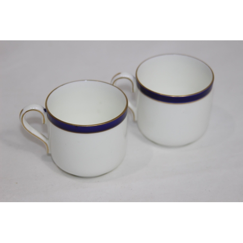 517 - PAIR OF WWII ROYAL DOULTON R.A.F CUP AND SAUCERS