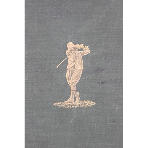 614 - TWO EARLY 20th CENTURY GOLF BOOKS - GREAT GOLFERS (GEORGE W BEDLAM) & THE COMPLETE GOLFER (HARRY VAR... 