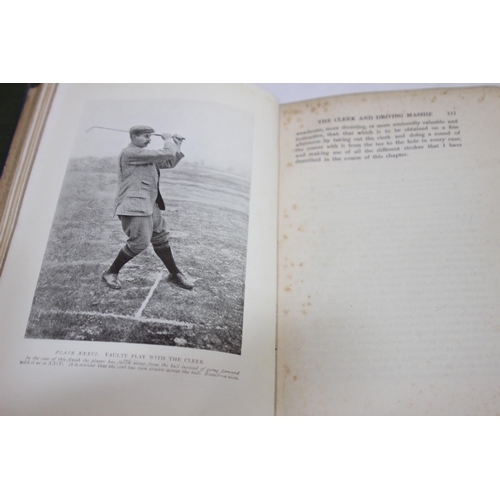 614 - TWO EARLY 20th CENTURY GOLF BOOKS - GREAT GOLFERS (GEORGE W BEDLAM) & THE COMPLETE GOLFER (HARRY VAR... 