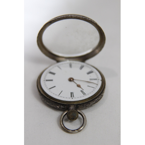 655 - SWISS SILVER 935 GRADE POCKET WATCH