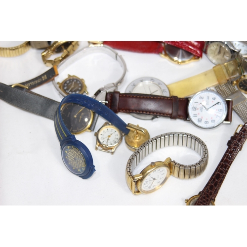 659 - LARGE QUANTITY OF WRISTWATCHES