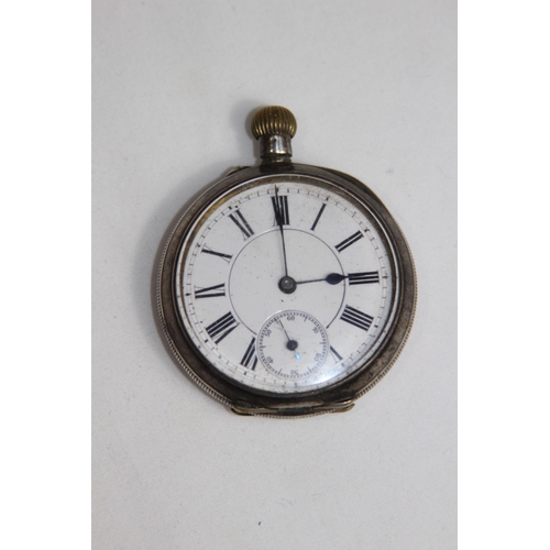 660 - SWISS SILVER 935 GRADE POCKET WATCH