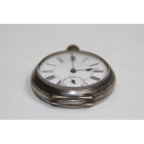 660 - SWISS SILVER 935 GRADE POCKET WATCH