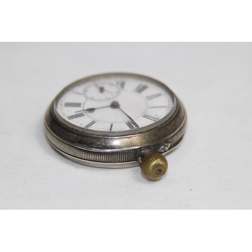 660 - SWISS SILVER 935 GRADE POCKET WATCH