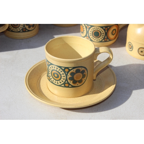 230 - LARGE QUANTITY OF KILN CRAFT DINNER AND TEA SERVICE