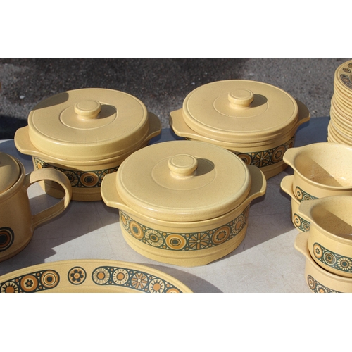 230 - LARGE QUANTITY OF KILN CRAFT DINNER AND TEA SERVICE