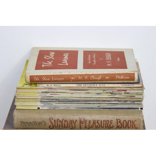 361 - BOX OF VINTAGE BOOKS