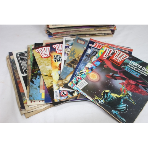 481 - LARGE QUANTITY OF 2000AD MAGAZINE COMICS