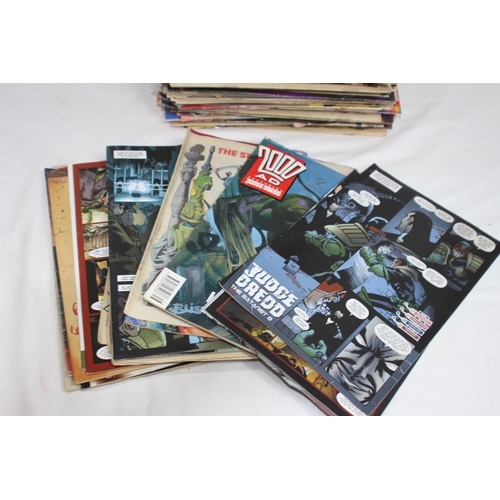 481 - LARGE QUANTITY OF 2000AD MAGAZINE COMICS