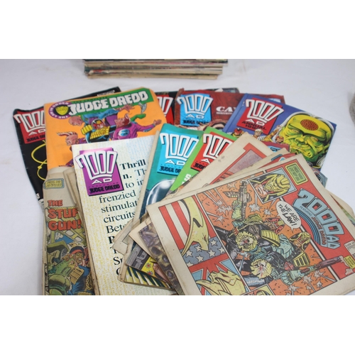 482 - LARGE QUANTITY OF 2000AD MAGAZINE COMICS