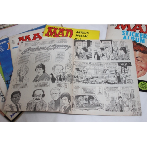 483 - QUANTITY OF VINTAGE MAD MAGAZINE COMICS