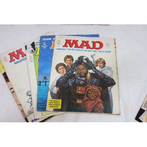 483 - QUANTITY OF VINTAGE MAD MAGAZINE COMICS