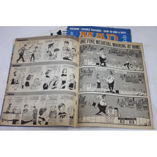 483 - QUANTITY OF VINTAGE MAD MAGAZINE COMICS