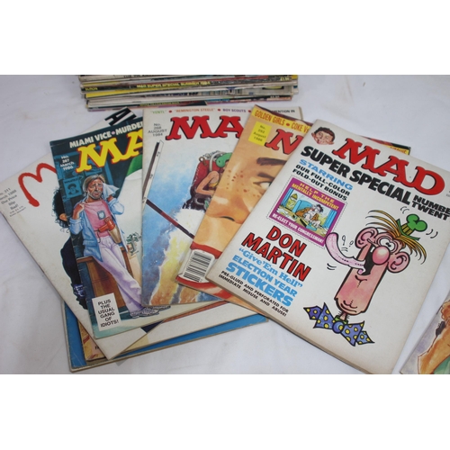 483 - QUANTITY OF VINTAGE MAD MAGAZINE COMICS