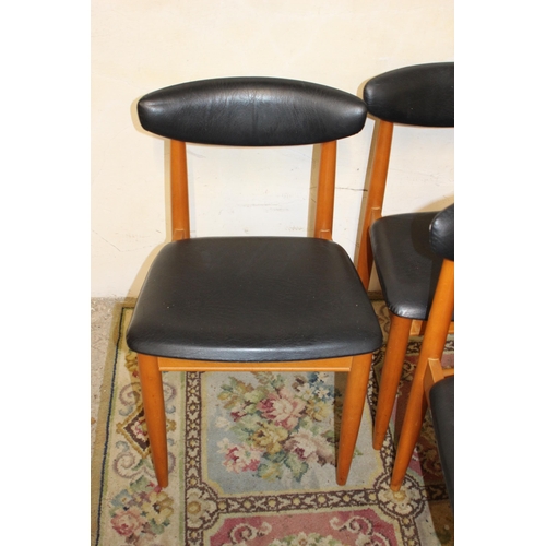 56 - SET OF 6 SCHREIBER CHAIRS 
47 X 46 X 76CM