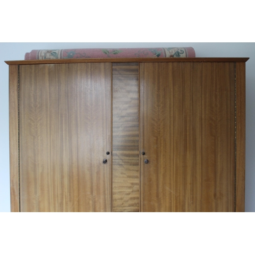 8 - RETRO MORRIS OF GLASGOW WARDROBE 
123 X 56 X 185CM