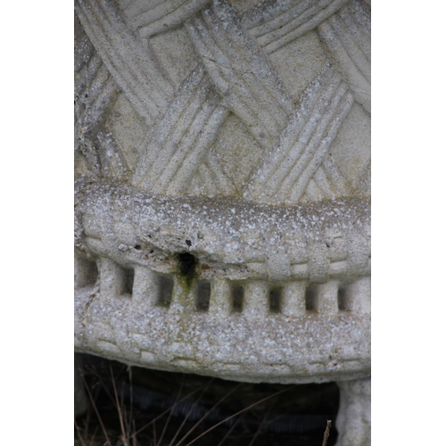 117 - VINTAGE HADDONSTONE URN - TWO OF TWO 
103 X 80CM
THESE ARE EXTREMELY HEAVY AND NEED COLLECTING FROM ... 