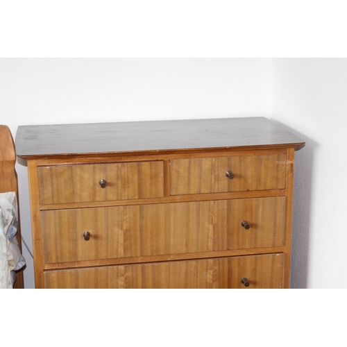 7 - RETRO MORRIS OF GLASGOW CHEST OF DRAWERS 
84 X 50 X 107CM