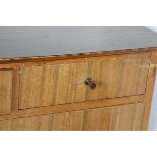 7 - RETRO MORRIS OF GLASGOW CHEST OF DRAWERS 
84 X 50 X 107CM