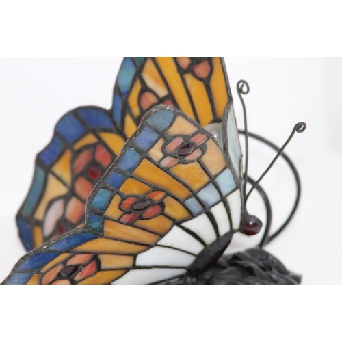 196 - BUTTERFLY TIFFANY STYLE LAMP
25CM