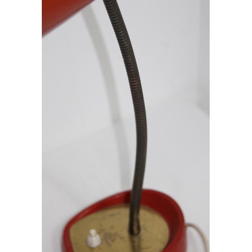 200 - VINTAGE RED ANGLEPOISE DESK LAMP
43CM