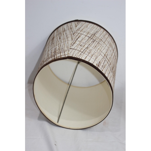 205 - 2 X RETRO LAMP SHADES 
37 X 30CM