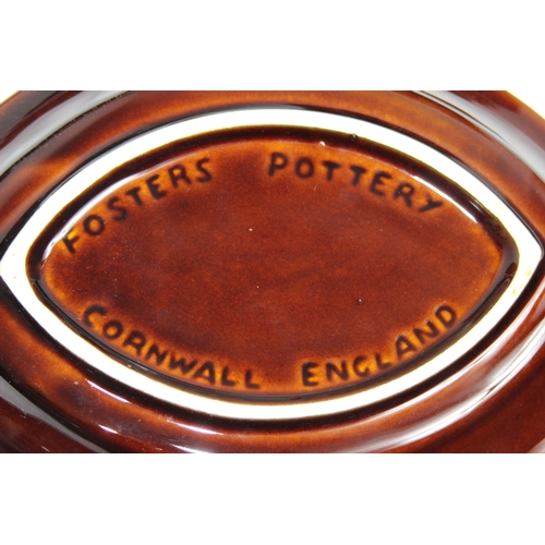 225 - LARGE QUANTITY OF FOSTER CORNISH POTTERY WARE