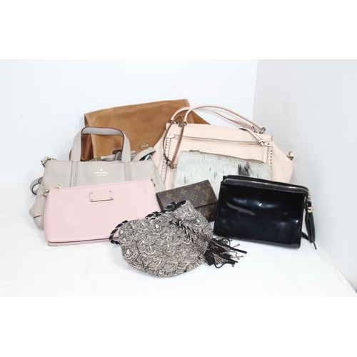 370 - QUANTITY OF DESIGNER HANDBAGS INCLUDING KATE SPADE, PAUL COSTELLOE ETC x8