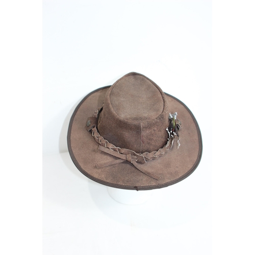 373 - JACK DAW LEATHER HAT