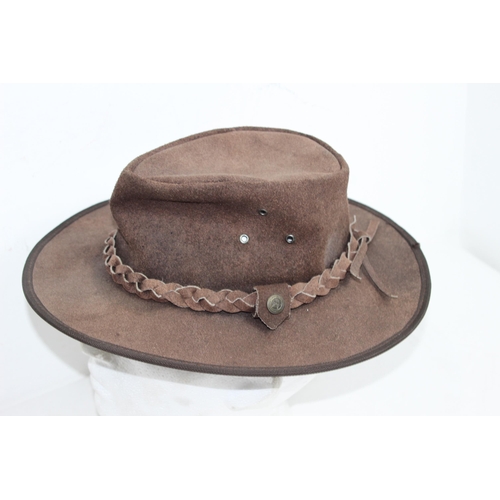 373 - JACK DAW LEATHER HAT