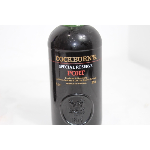 438 - BOTTLE OF COCKBURNS PORT