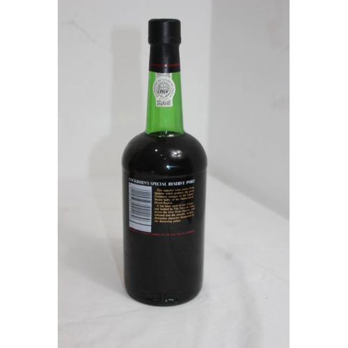 438 - BOTTLE OF COCKBURNS PORT