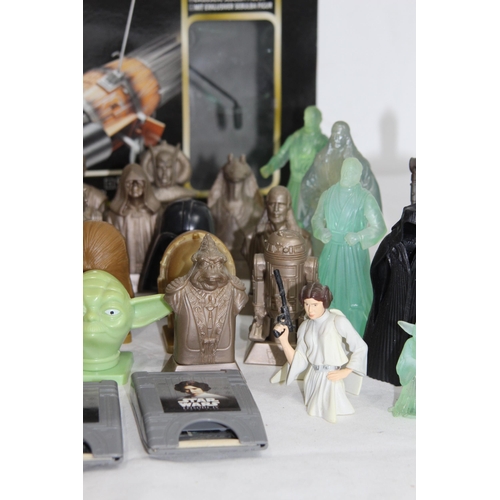 490 - QUANTITY OF STAR-WARS FIGURES ETC