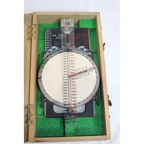 520 - BOXED RAF COURSE AND SPEED CALCULATOR - H.T.A 1928