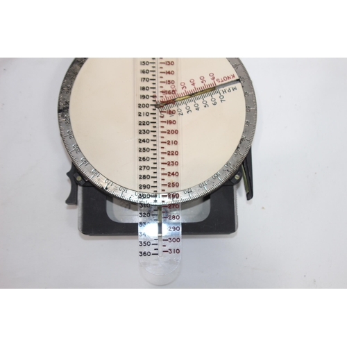 520 - BOXED RAF COURSE AND SPEED CALCULATOR - H.T.A 1928