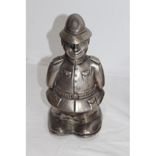 403 - BOXED SHOP BELL AND METAL MONEY BANK