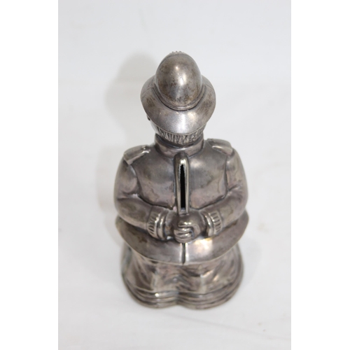 403 - BOXED SHOP BELL AND METAL MONEY BANK