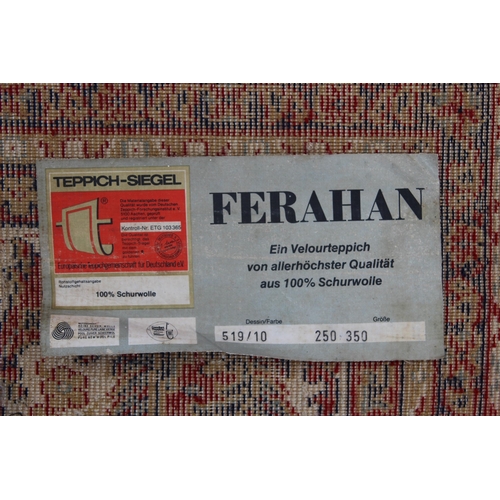 182 - VINTAGE FERAHAN WOOL RUG
300 X 250CM