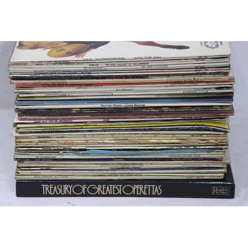 402 - BOX OF MIXED LP RECORDS