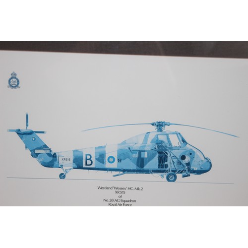 526 - Air Force PICTURE AND RAF SHIELD 
47 X 41CM