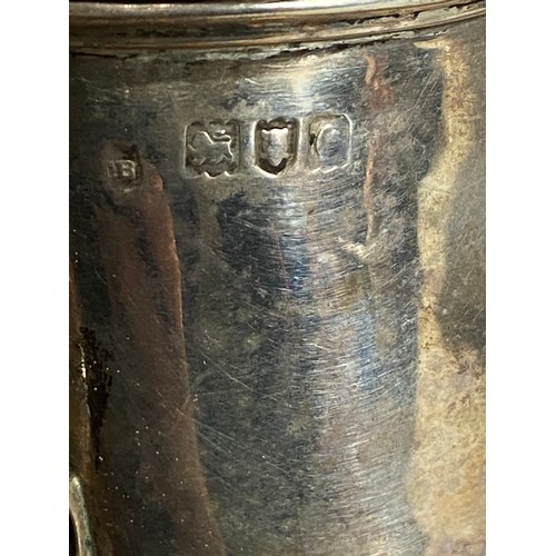 773 - VICTORIAN SILVER MUSTARD POT - LONDON 1898