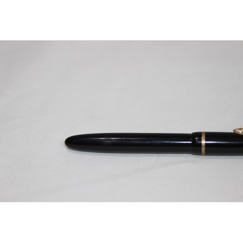 629 - 14CT GOLD NIBBED PARKER FOUNTAIN PEN