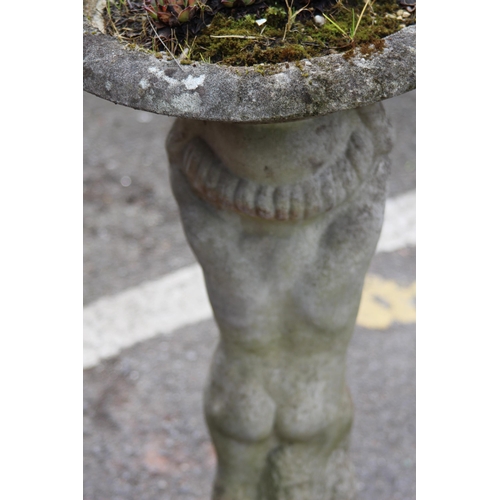 109 - CHERUB BIRD BATH
74CM