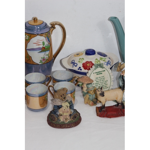 222 - BOX OF MIXED CHINA ETC