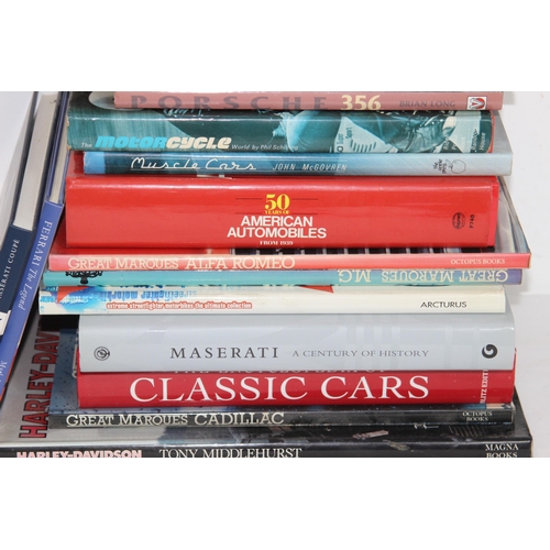 341 - BOX OF AUTO/BIKE BOOKS