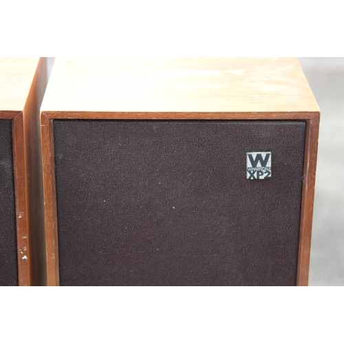 455 - PAIR OF WHARFEDALE SHELTON XP2 SPEAKERS