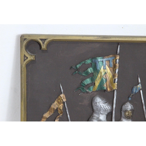 531 - MILITARY PLAQUE 
40 X 25CM