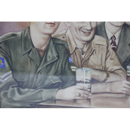 535 - QUANTITY OF MILITARY PICTURES 
46 X 34CM