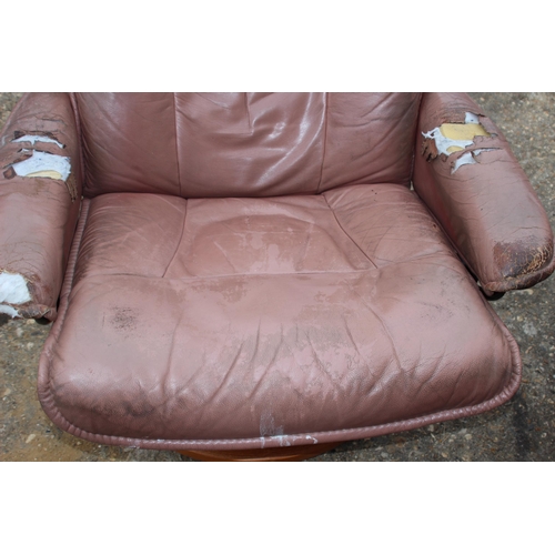 91 - LADIES AND GENTLEMEN'S EKORNES STRESSLESS CHAIRS AND FOOTSTOOLS - MENS A/F
87 X 70 X 100CM