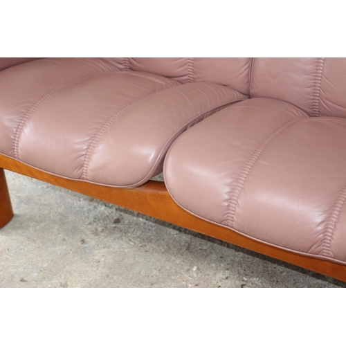 92 - STRESSLESS EKORNES TWO SEATER SOFA
146 X 69 X 100CM